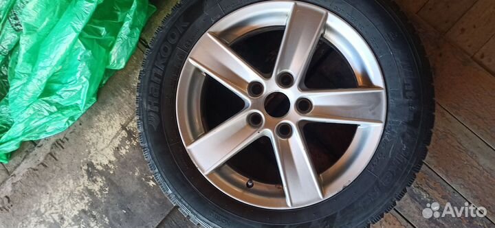 Зимние колёса 205 60 r16 с дисками Mitsubishi