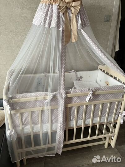 Бортики в кроватку