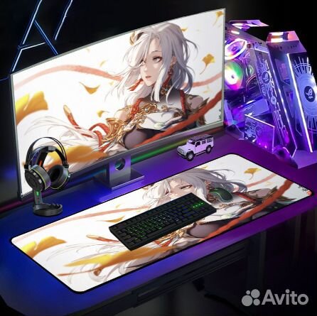 Коврики для мыши 900х400х4 мм игровые разные