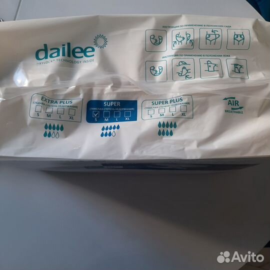Памперсы для взрослых s