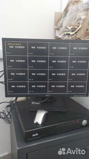 Комплект видеонаблюдения 4 камеры