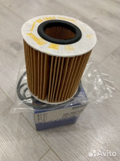 Фильтр масляный knecht/mahle OX 166/1D для BMW