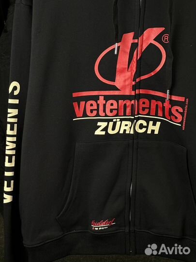 Худи vetements zurich