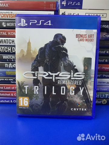 Игра Crysis Trilogy:Remastered PS4(русская версия)