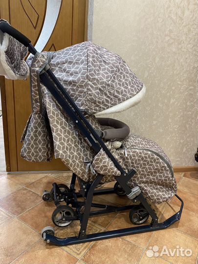 Санки коляска ника