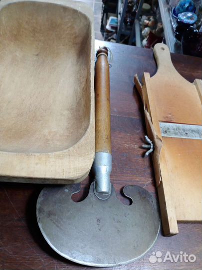 Корыто и сечка для рубки капусты