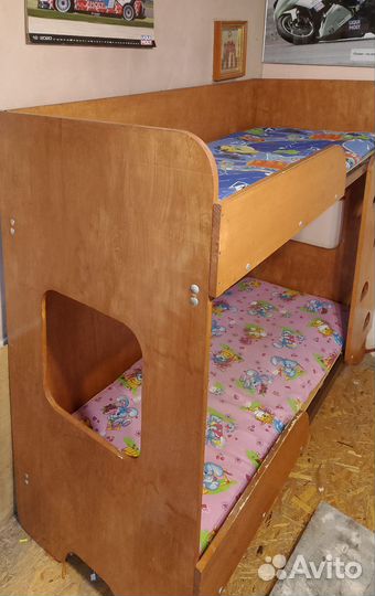 Двухъярусная кровать бу