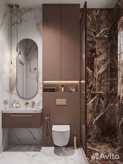 Мебель в ванную. Шкаф в ванную