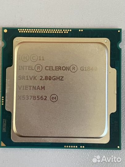 Процессор intel celeron g1840
