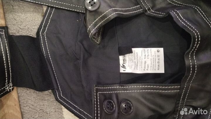 Костюм сварщика, кожа, летний