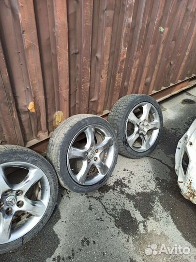 Диски toyota I-RV R17 5*114.3 7jj с резиной