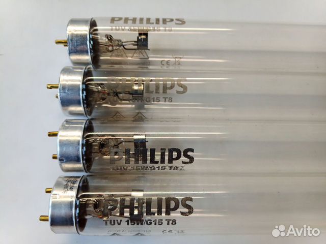 Лампы бактерицидные philips 15W T8 объявление продам