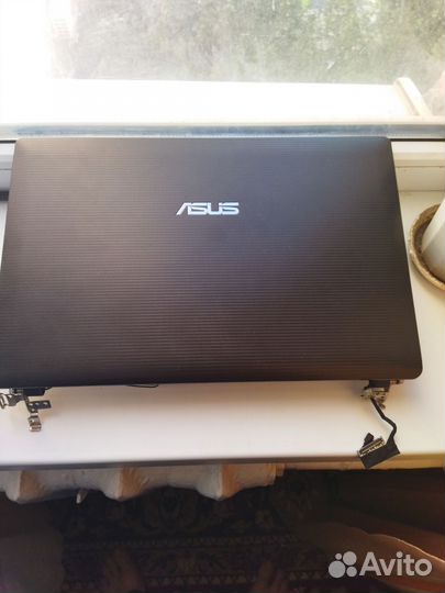 Asus, x53u,крышка ноутбука,со шлейфами