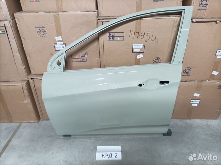 Дверь передняя левая Hyundai Solaris 1 2011-2017