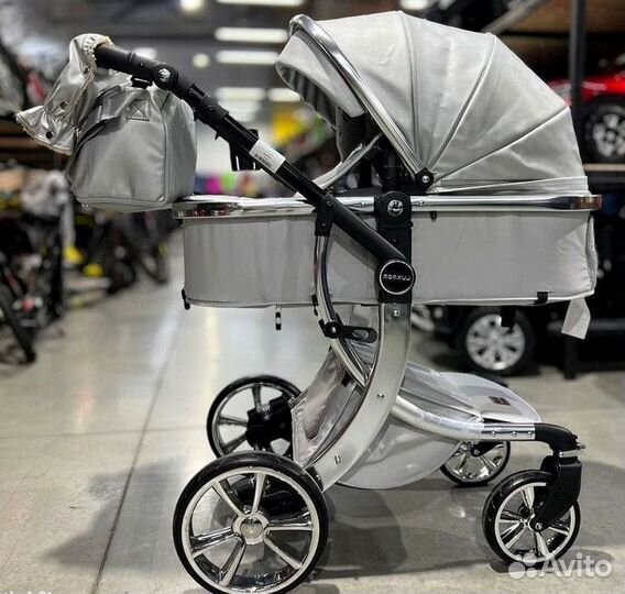 Коляска Luxmom 608 2в1 и 3в1 с гарантией