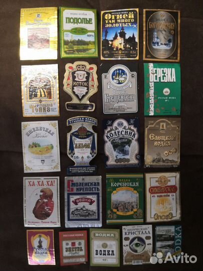 Этикетки воноводочные