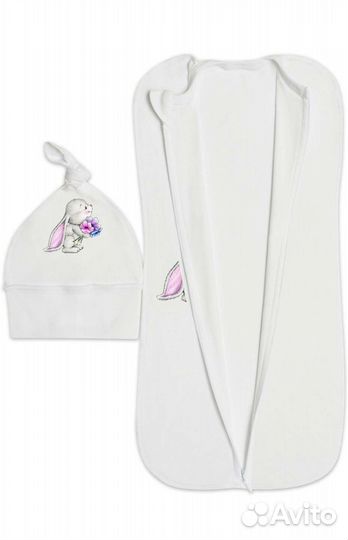 Пеленка кокон для новорожденных
