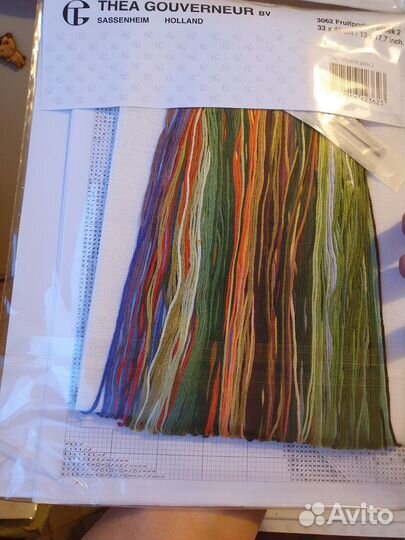 Набор для вышивания фрукты Thea Gouverner