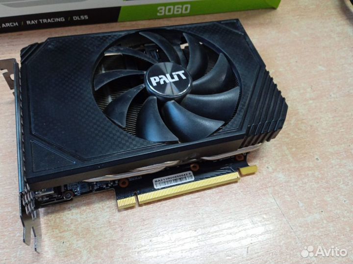 Видеокарта Palit rtx 3060 StormX OC 12Gb