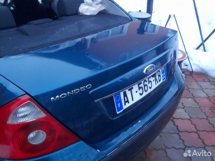 Крышка багажника Ford mondeo 3, седан