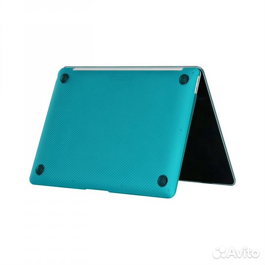 Чехол для MacBook Air 13 2011-2017 зеленый карбон