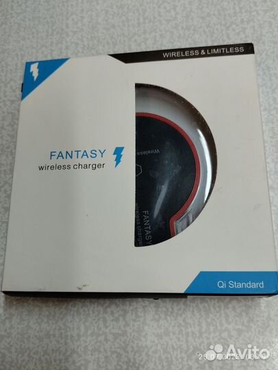Беспроводная зарядка + QI-адаптер