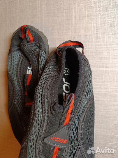 Тапочки коралловые Joss аквашуз детские