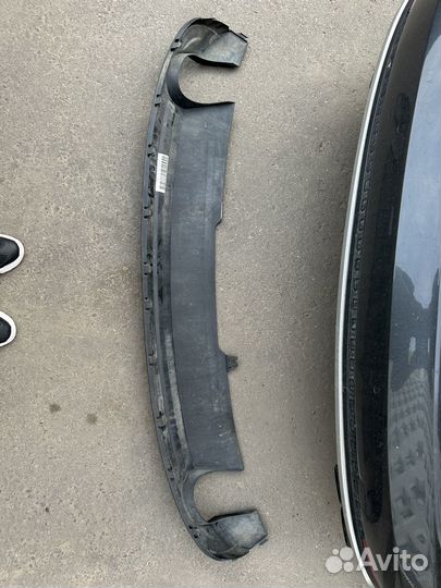 Юбка заднего бампера s-line a4 b9