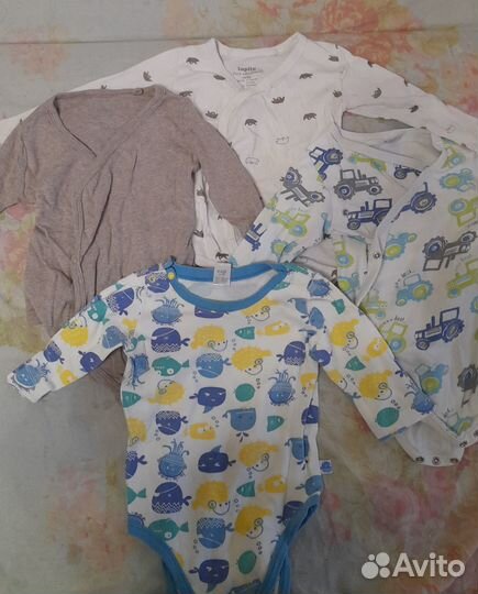 Одежда на мальчика 1-2 года пакетом