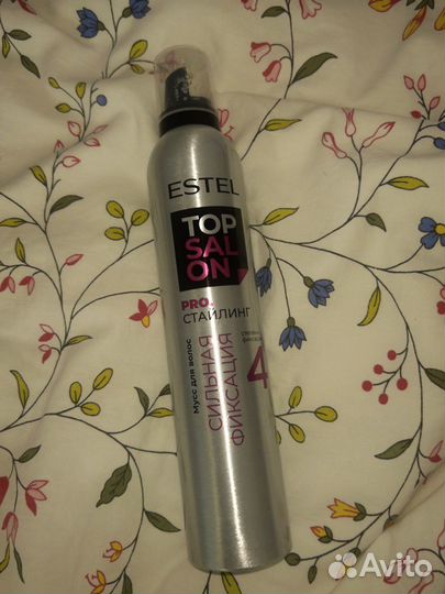 Мусс для волос сильная фиксация стайлинг Estel