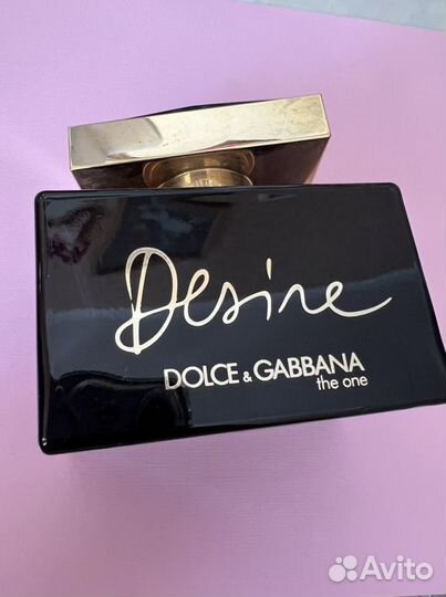 Dolce gabbana the one Desire оригинал