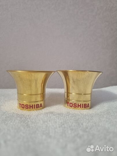 Позолоченные рюмки Toshiba