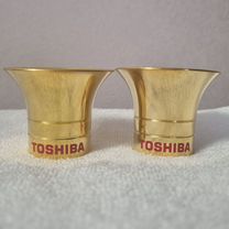 Позолоченные рюмки Toshiba