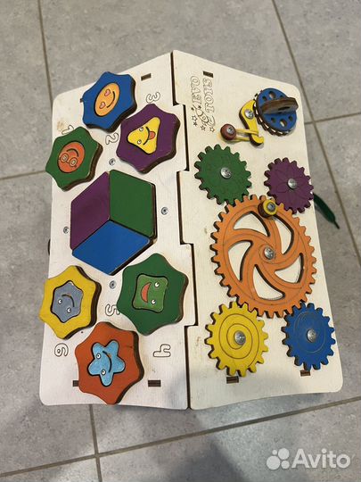 Бизиборд домик большой