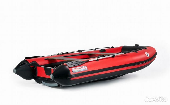 Лодка mishimo rapid 400 PRO, цвет красный