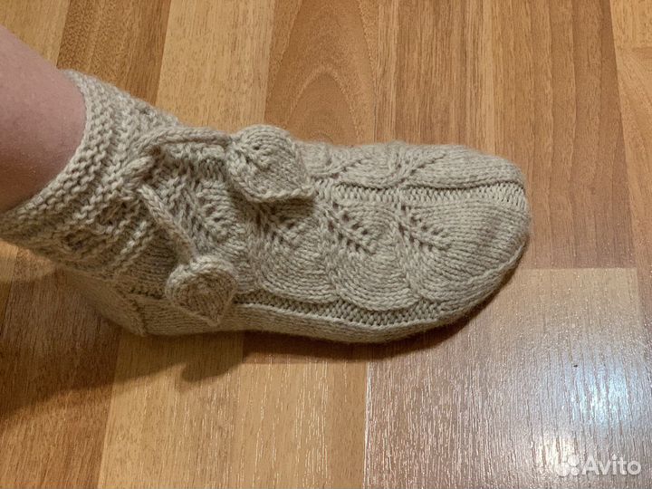 Носки вязаные