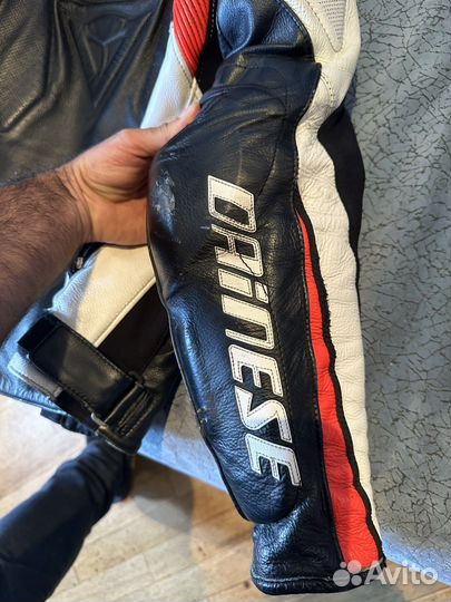 Мотокуртка кожаная Dainese super speed