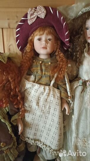 Куклы фарфоровые коллекционные