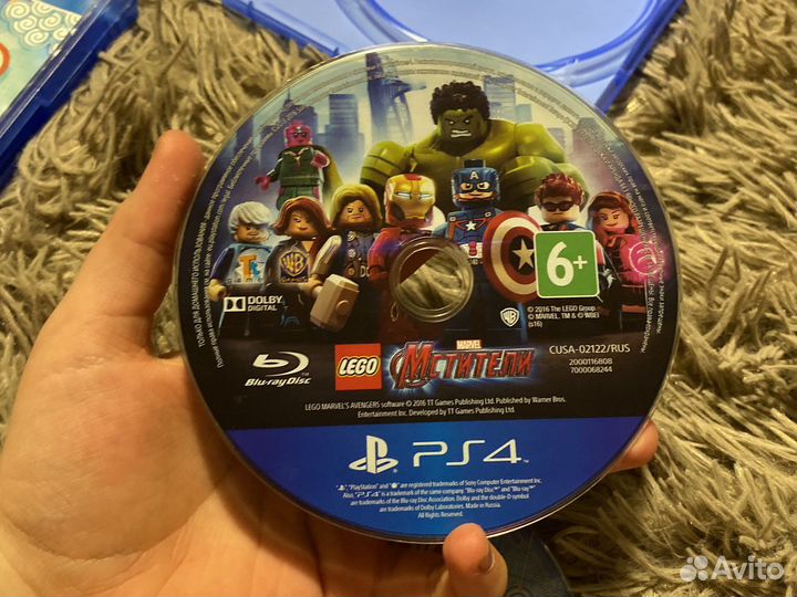 Две игры PlayStation 4