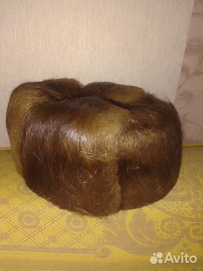 Мужская шапка из нутрия