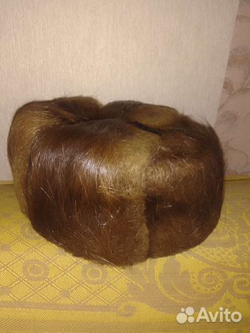 Мужская шапка из нутрия