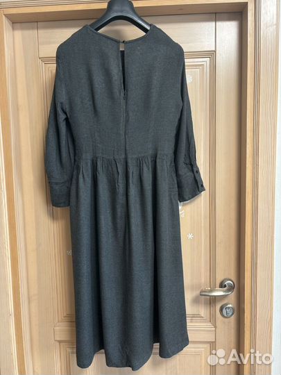 Платье миди из вискозы Zara (S)