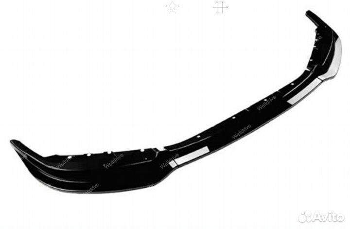 Губа передняя BMW M2 G87 глянцевая