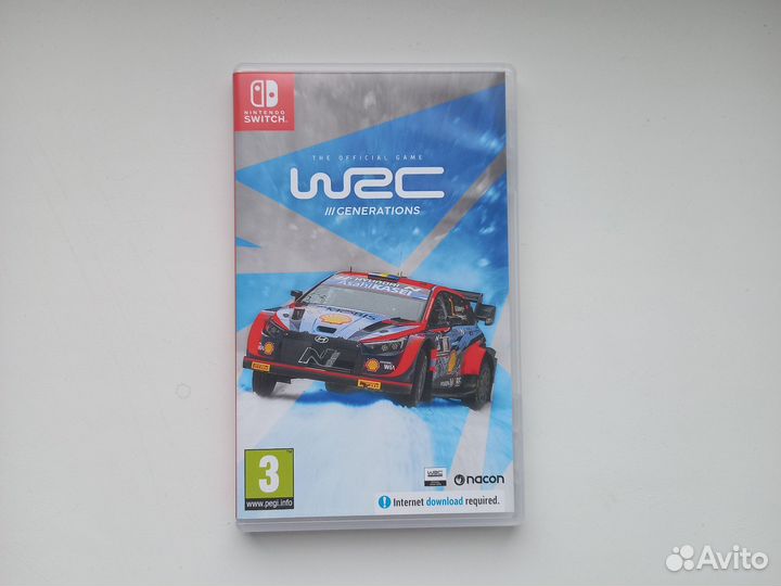WRC generations nintendo switch