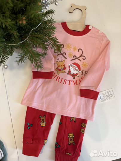 Новогодние пижамы детские новые