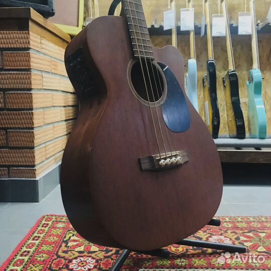 Акустическая бас-гитара Martin BC-15E Mahogany w/C
