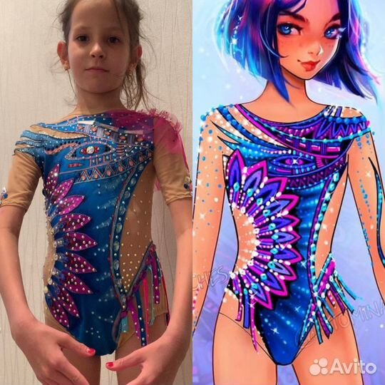 Купальник для художественной гимнастики