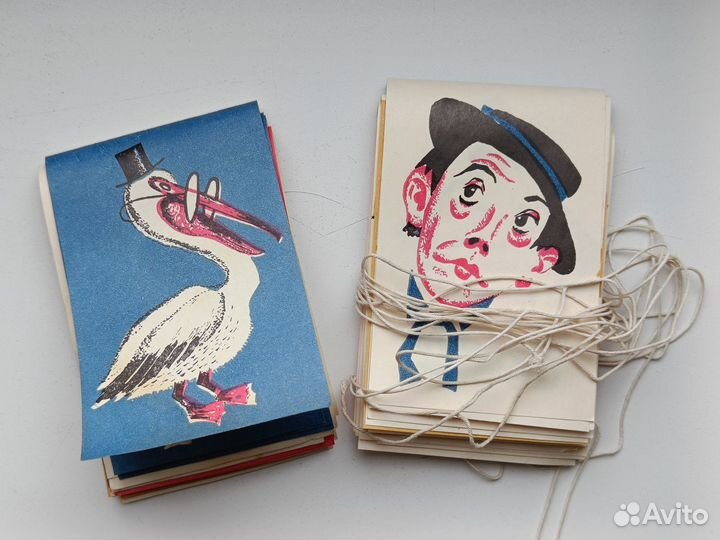 Флажки СССР Цирк 20 штук 1960-е годы