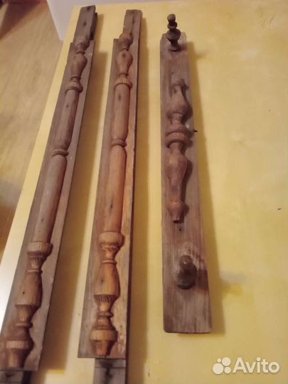 Резные детали от старинной мебели