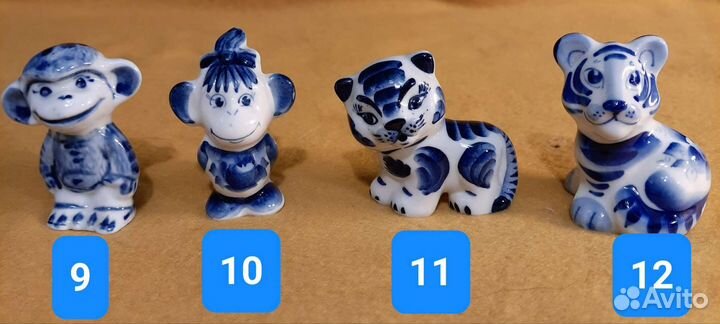 Гжель сувениры малая форма